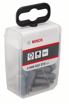 Биты (звезда) 25 шт Bosch TicTac Box T30 Extra-Hart БОШ 2608522272 (2.608.522.272)